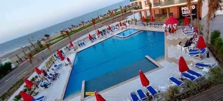 شاليه فندقي أرضي بحديقه خاصه في منتجع بورتوسعيد 'Ezbet Shalabi el-Rudi エクステリア 写真