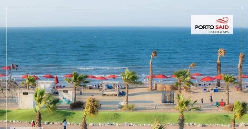 شاليه فندقي أرضي بحديقه خاصه في منتجع بورتوسعيد 'Ezbet Shalabi el-Rudi エクステリア 写真